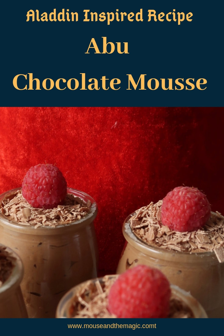 Aladdin Inspired - Abu Chocolate Mousse Cups