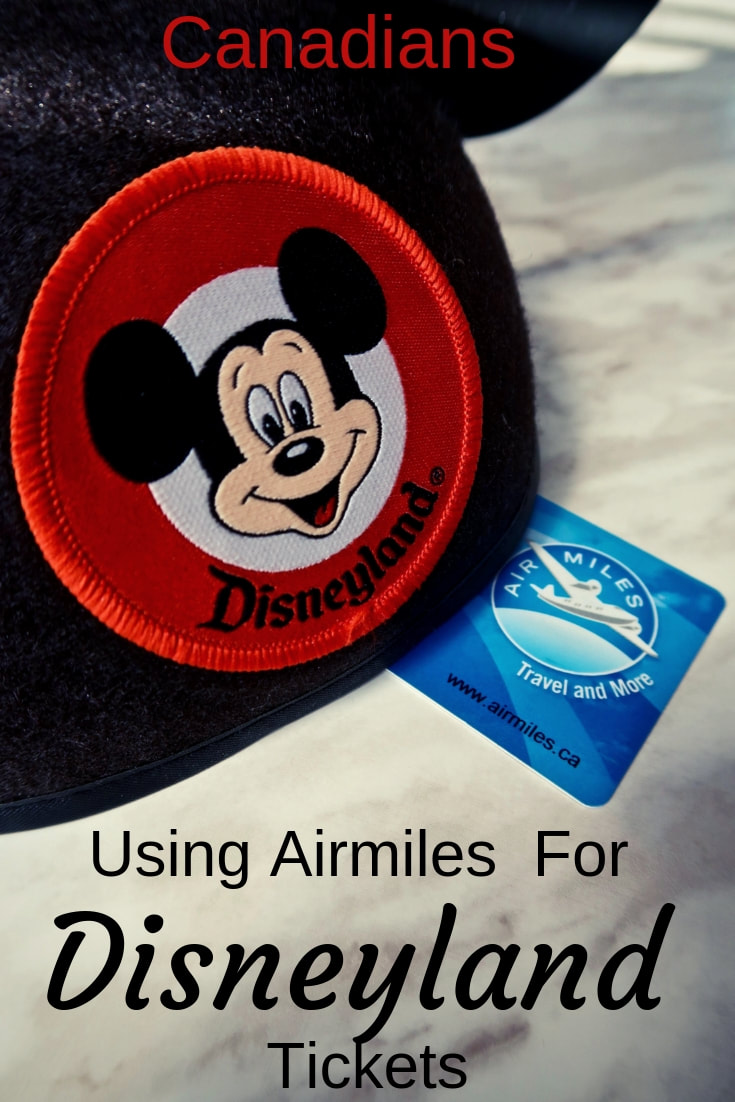 Using Airmiles  to go to Disneyland
