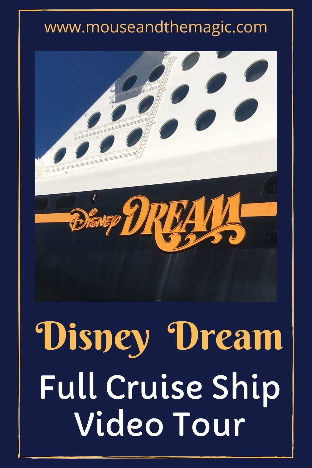 Disney Dream - Full Cruise Ship video Tour