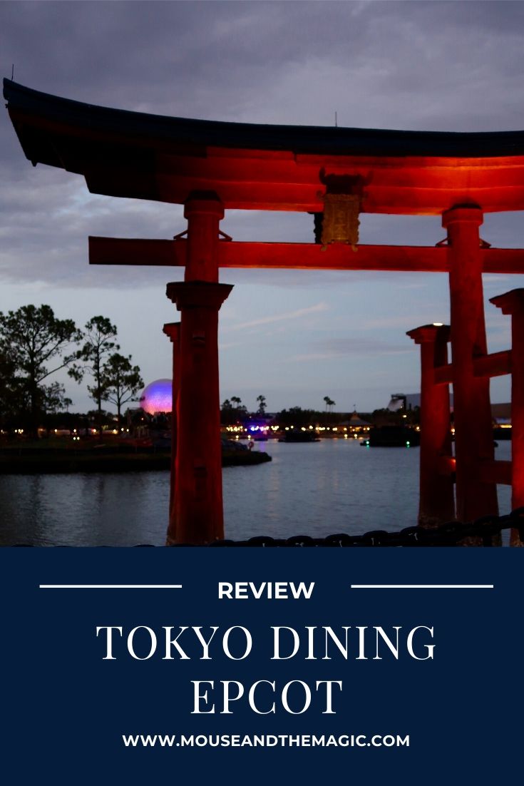 Tokyo Dining in EPCOT- Review