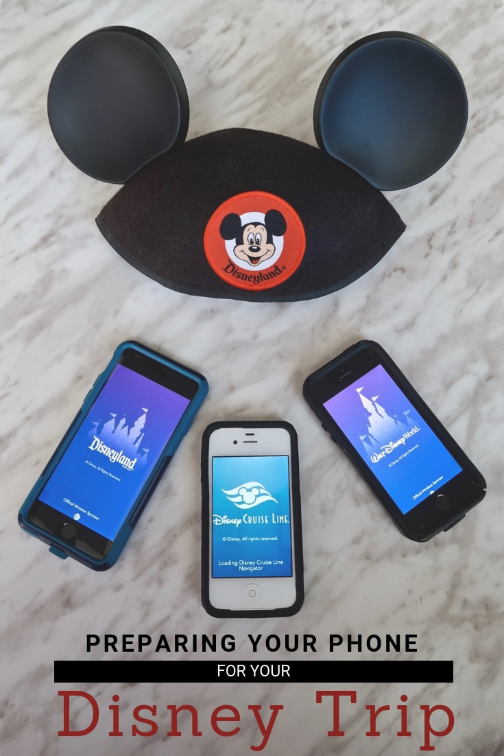 Preparing Your Phone for Your Disney Trip