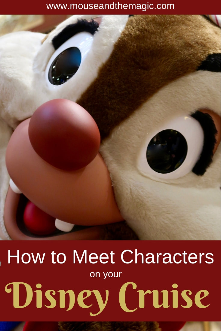 How to Meet Characters on Your Disney Cruise