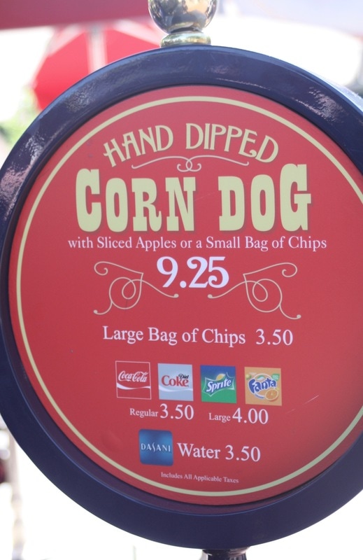 Little Red Wagon Corn Dogs at Disneyland - Review