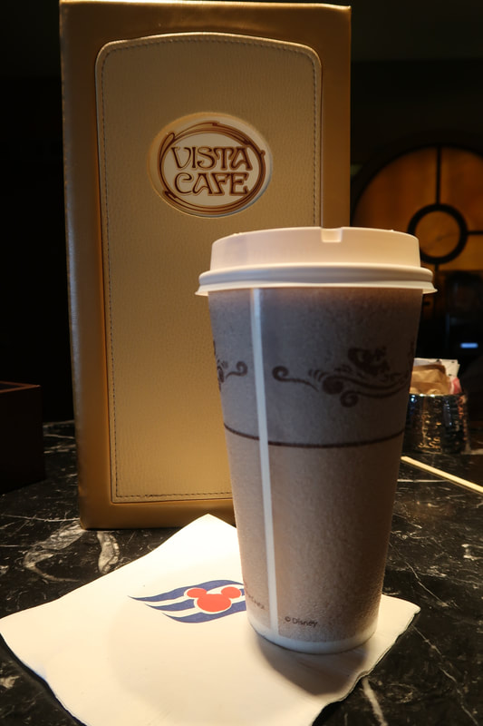 Visiting the Vista Cafe on the Disney Dream