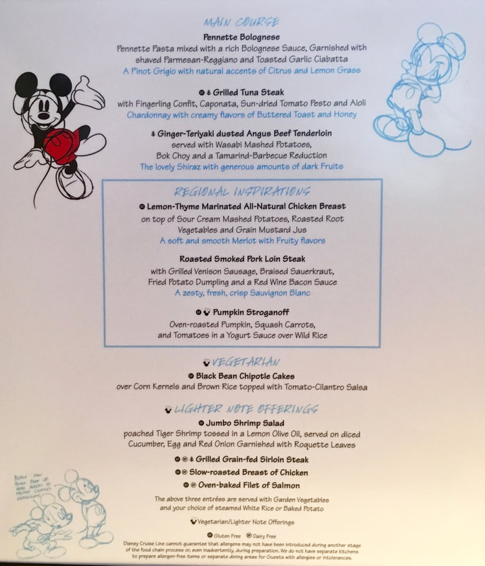 Dining at the Animator's Palate on the Disney Wonder