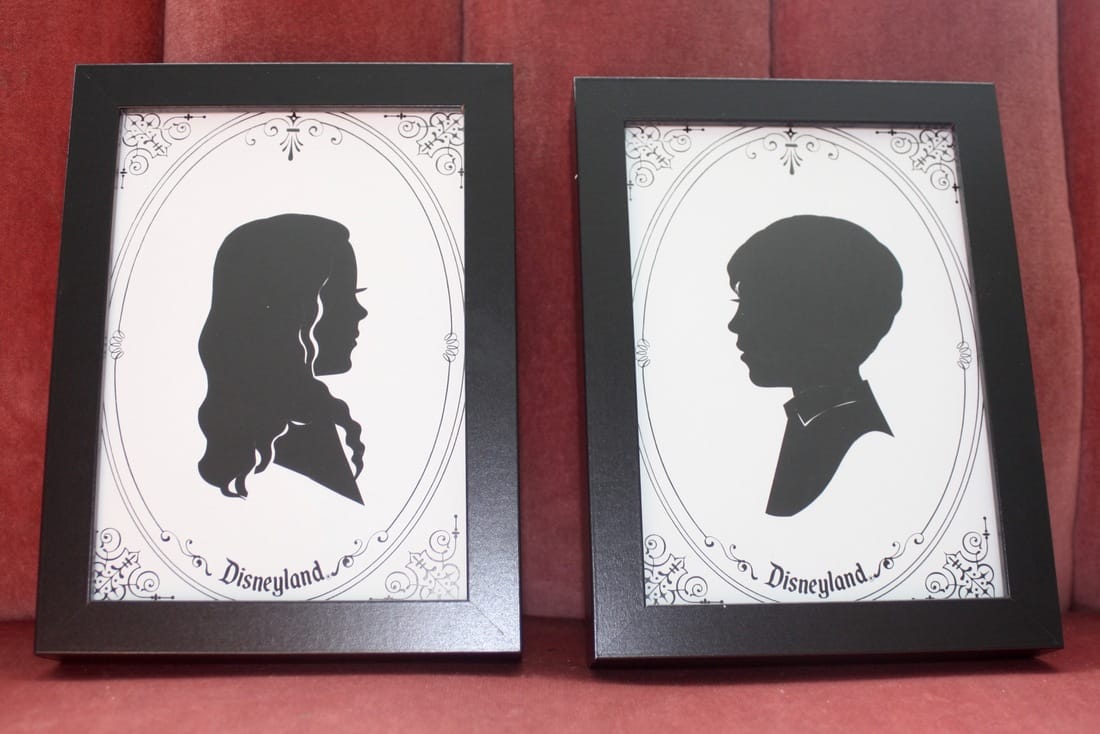 Silhouettes at Disneyland a unique handcrafted souvenir for less than $10