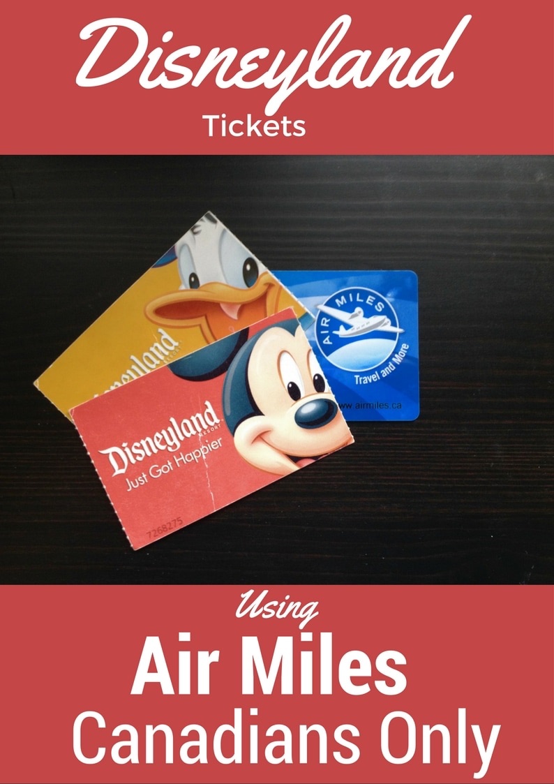 Using Airmiles to go to Disneyland