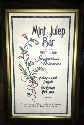 Review Disneyland Mint Julep Bar