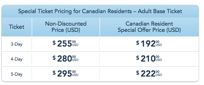Find out about this amazing deal direct from Disney especially for Canadians!