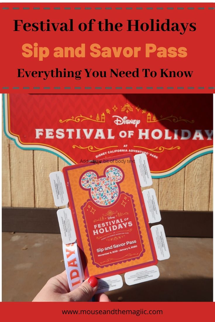 Festival of the Holidays _ Sip and Savor Pass -- Everything You Need to Know