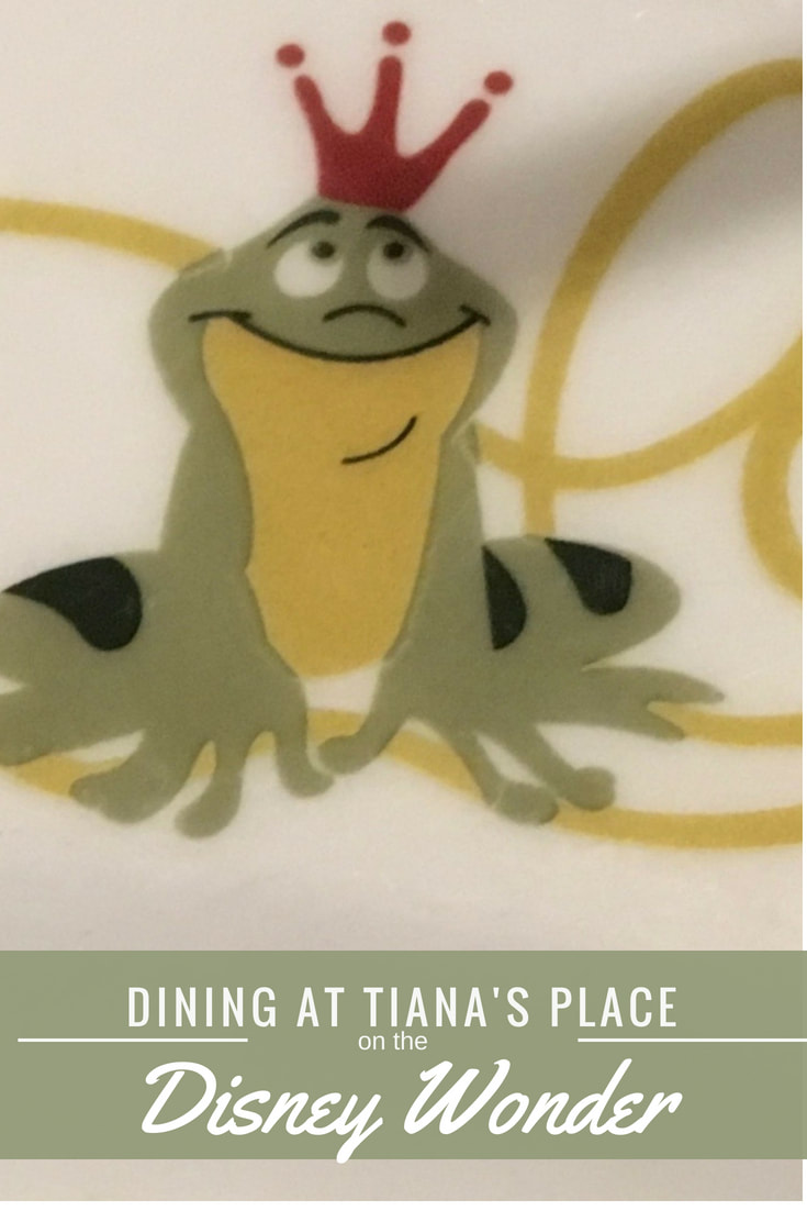Dining at Tiana's Place on the Disney Wonder