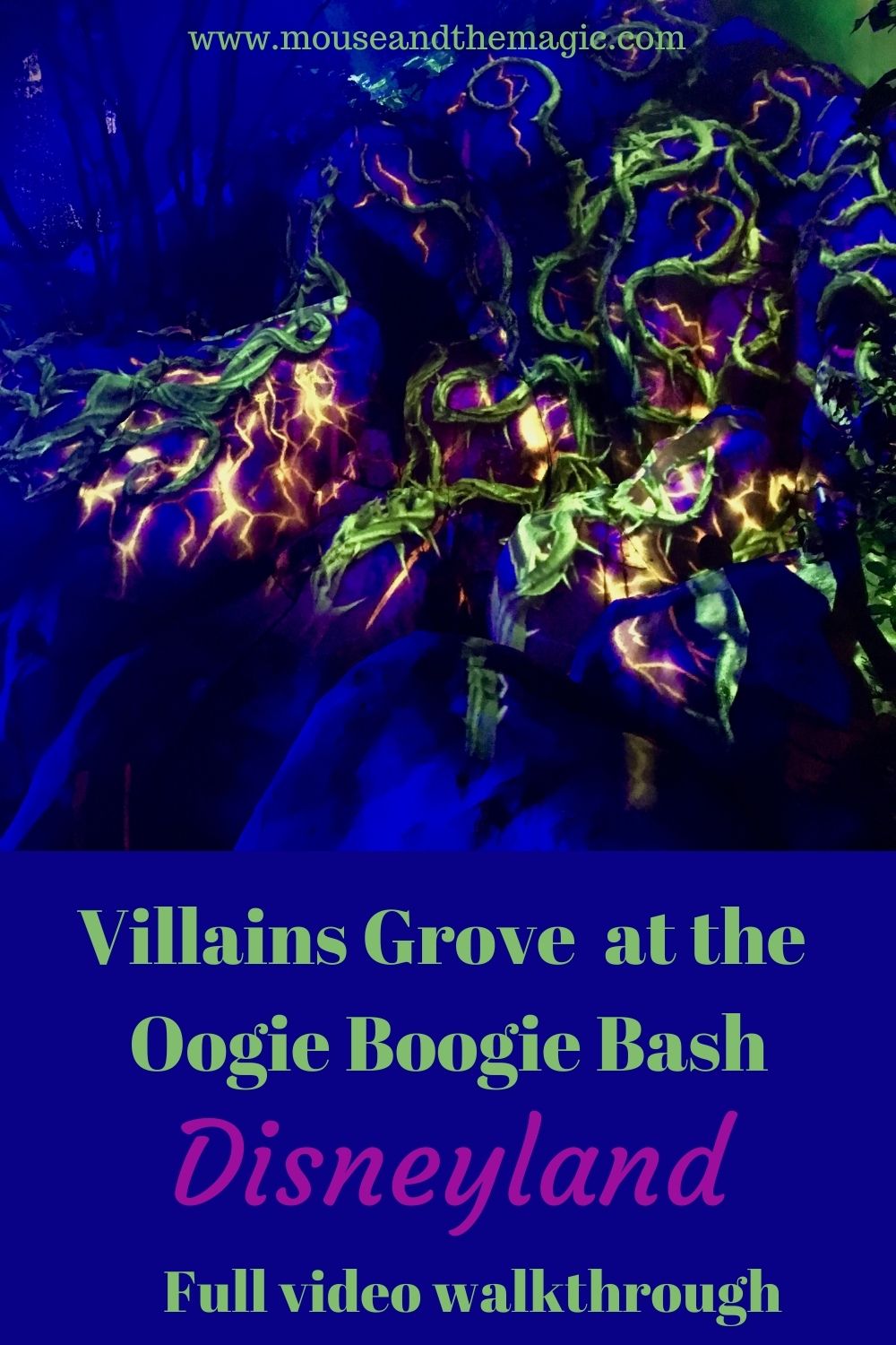 Villains Grove at the Oogie Boogie Bash - Full video walkthrough